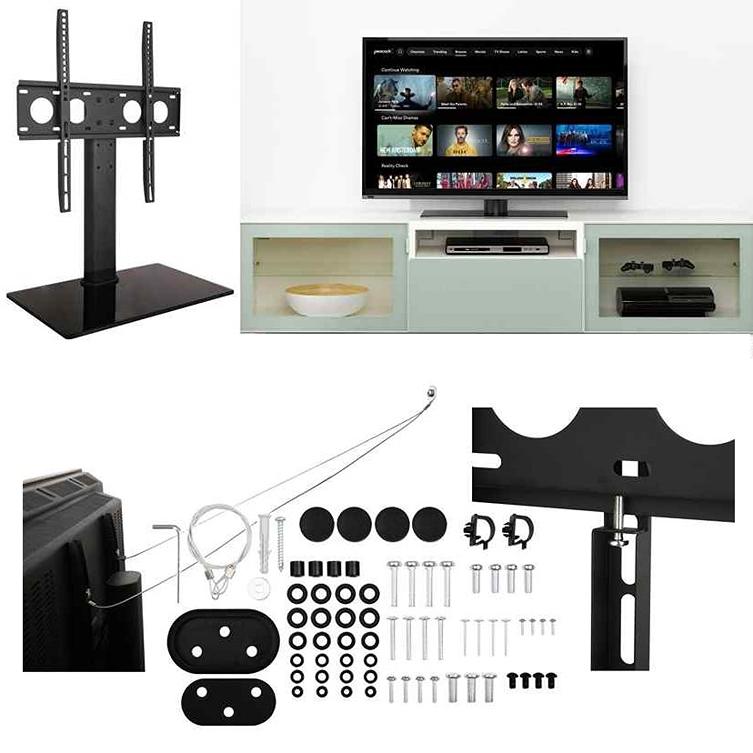 Kvalitný veľmi pekný držiak na Tv pre televízne stolíky Ergosolid Castor 2