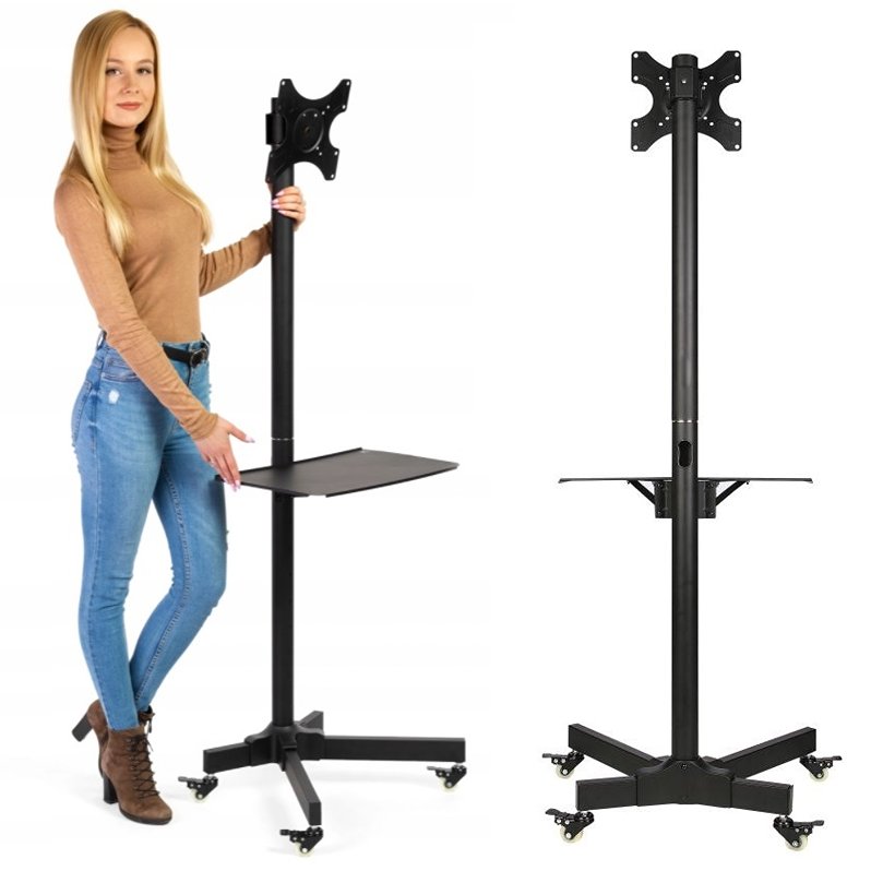 Stojan Ergosolid Falco 22 kvalitný stojan na monitor alebo televízor, nosnosť 20 kg