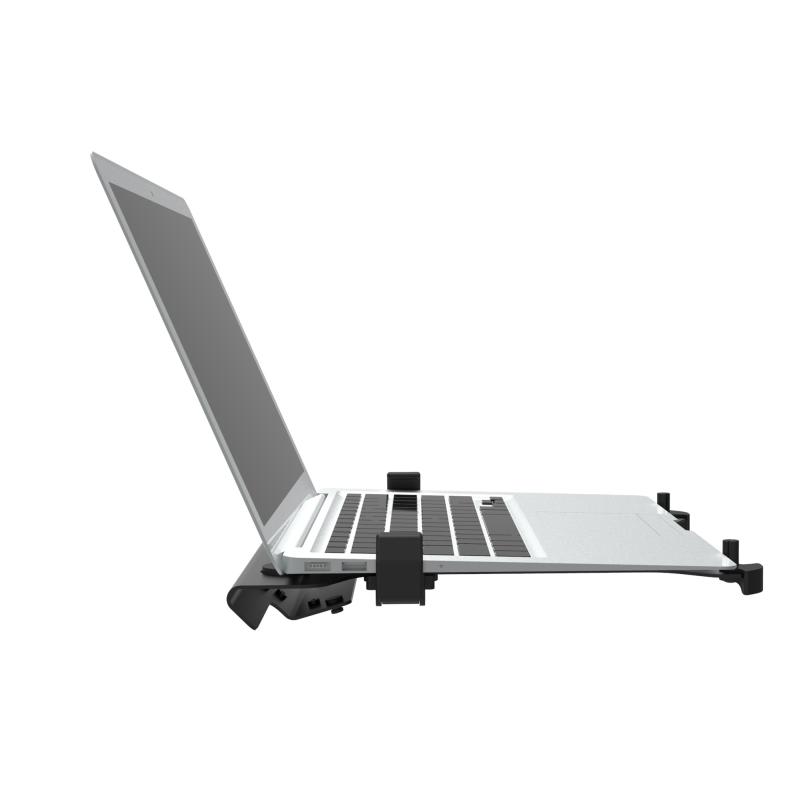 Kvalitná prídavná polička na uchytenie laptopu notebooku na stolné alebo nástenné držiaky - Ergosolid LT105 Kvalitná prídavná polička na uchytenie laptopu notebooku na stolné alebo nástenné držiaky - Ergosolid LT105