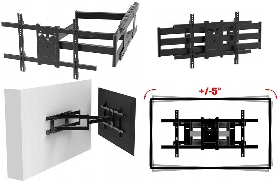 Televízny držiak Ergosolid Onyx-30 dodávame vrátane inštalačného materiálu