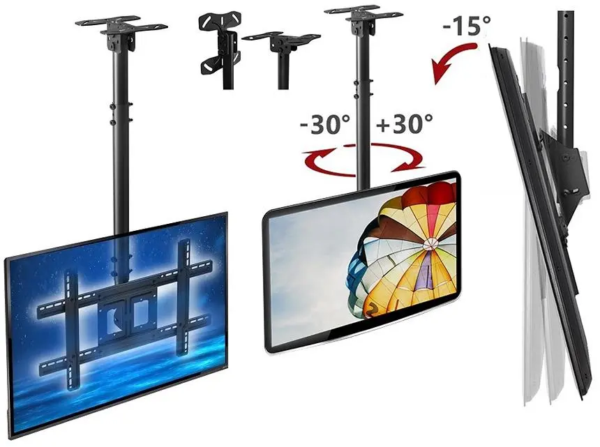 Stropný ale aj nástenný držiak na televízory a monitory ErtuSolid T1590