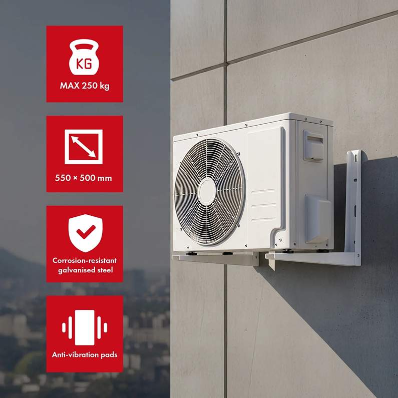 Držiak klimatizácie 250kg Fiber Mounts FM144