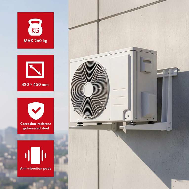 Moznost zavesenie drziaku na fasadu Fiber Mounts FM147