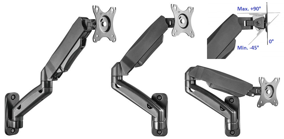 Držiak na monitor televíziu na stenu Fiber Mounts FM31