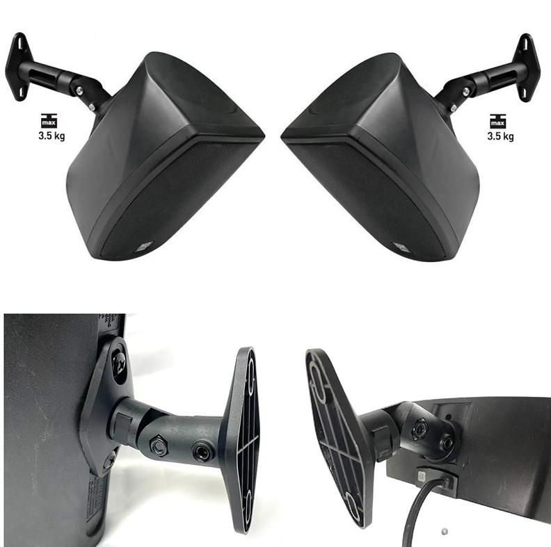 Držiak / konzola na repro Nástenný / stropný držiak na reproduktory a reprobedne s hmotnosťou až 3,5kg, polohovateľné - Fiber Mounts SB20
