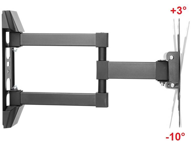 Naklápajte obrazovku televízie podľa potreby na držiaku Fiber Mounts Solid-3