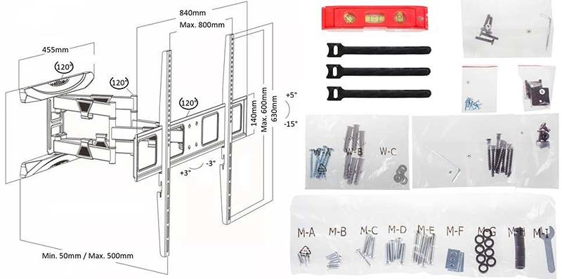 Tv držiak Fiber Mounts M4C23