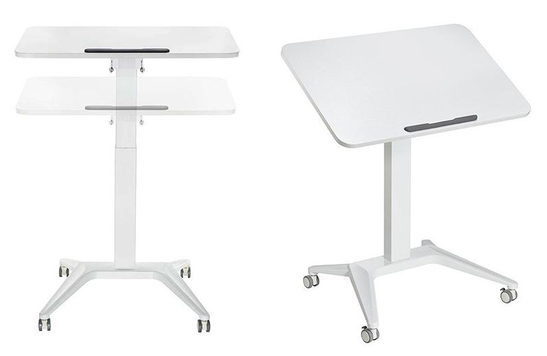Stolík s nastavením výšky a náklonu pracovnej dosky Fiber Mounts M4C53W