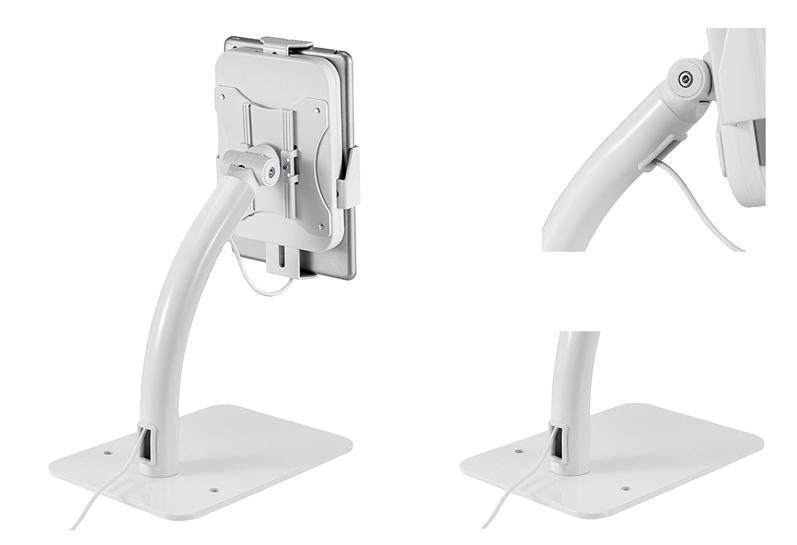 Systém pre vedenie kabeláže telom stojana na iPad / tablet Fiber Mounts M4C68W