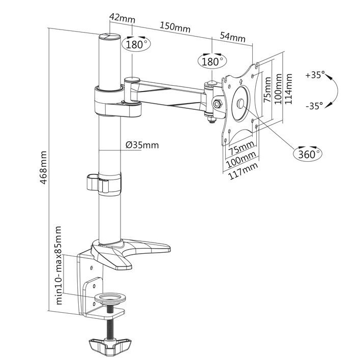 Drziak_monitora_polohovatelny_rozmery_Fiber_Mounts_M7C17