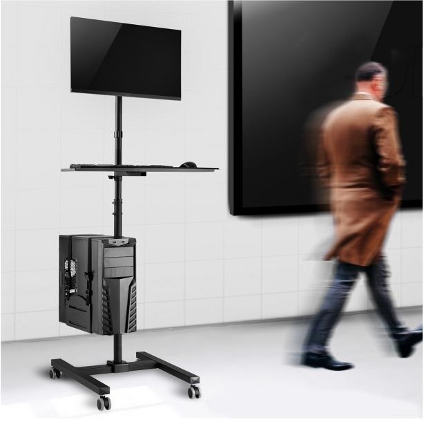 Pojazdny stojan na monitor Fiber Mounts M79C3
