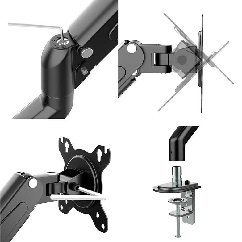 Zaveste si monitor na stolný držiak Fiber Mounts M8C6