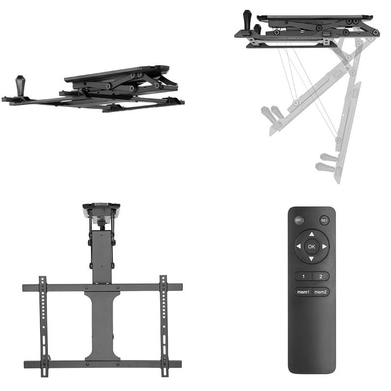 Stropný televízny držiak na diaľkové ovládanie Fiber Mounts M8C80