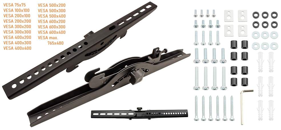 Sklopný držiak na TV Fiber Mounts FN-2