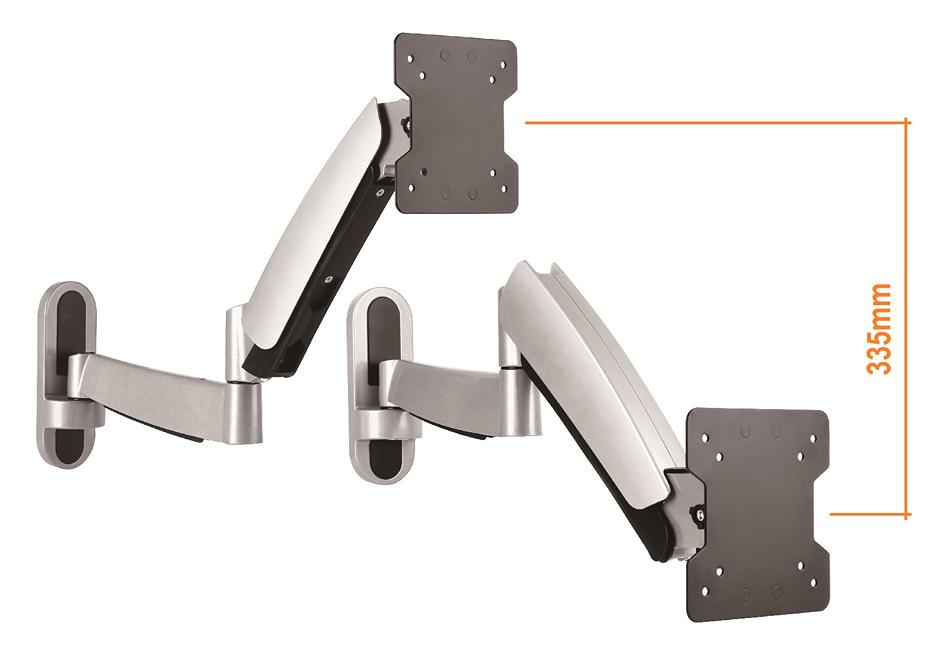 Polohovateľný držiak Tv monitoru Fiber Mounts Fine1