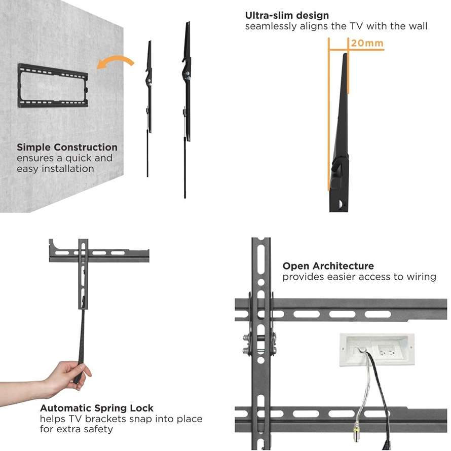 Sklopný držiak Tv Fiber Mounts FM01
