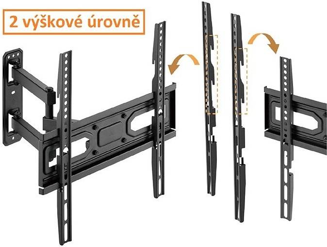 Otočný sklopný držiak Tv Fiber Mounts FM78