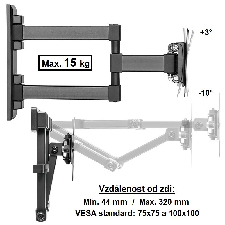 Držiak Tv monitora Fiber Mounts FM234