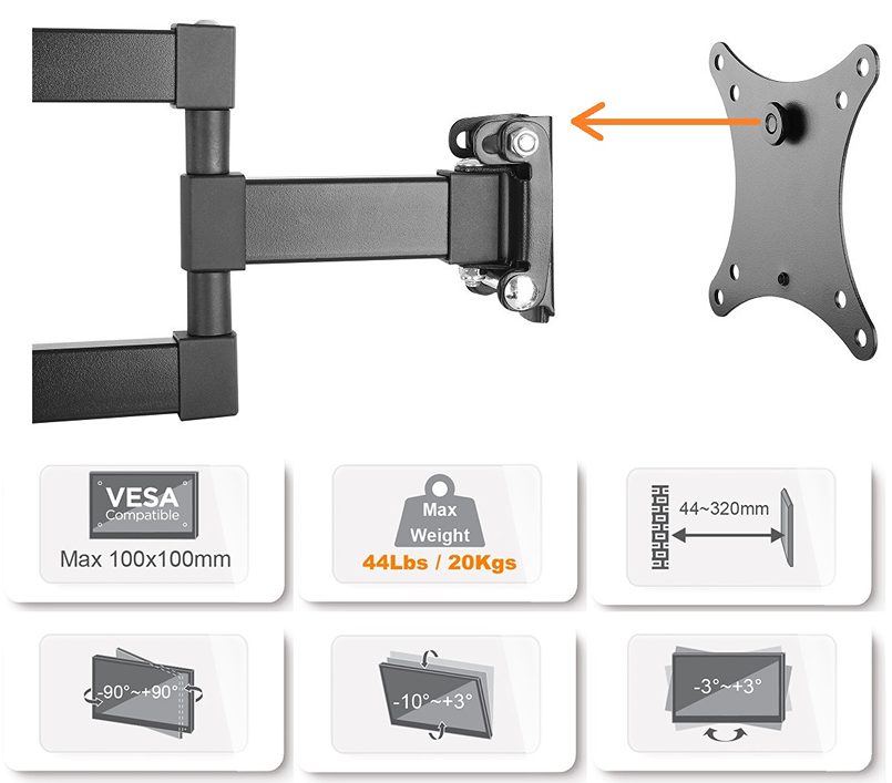 Držiak Tv monitora Fiber Mounts FM234