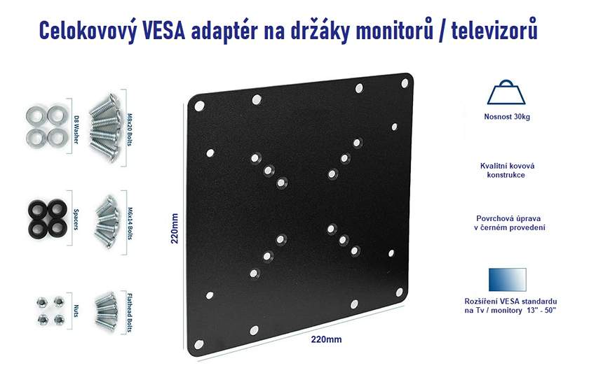 VESA adaptér Fiber Mounts VESA200
