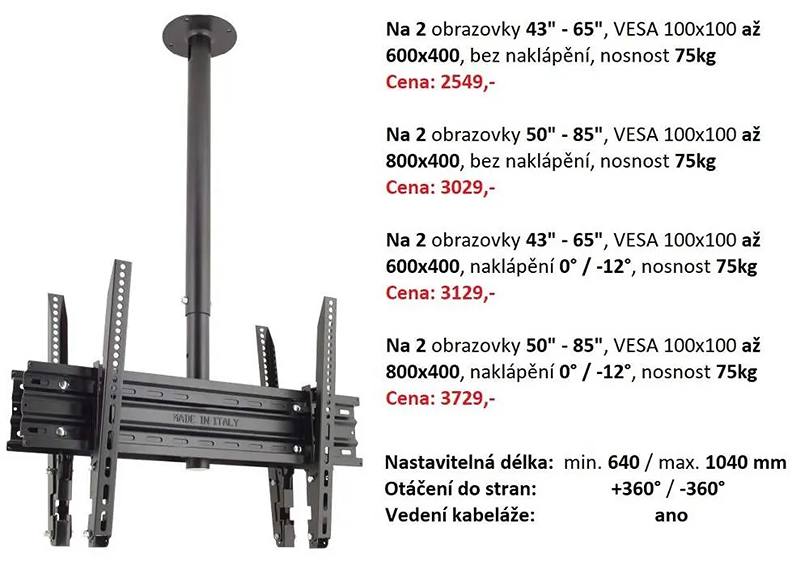 Stropný držiak OMB Lift New