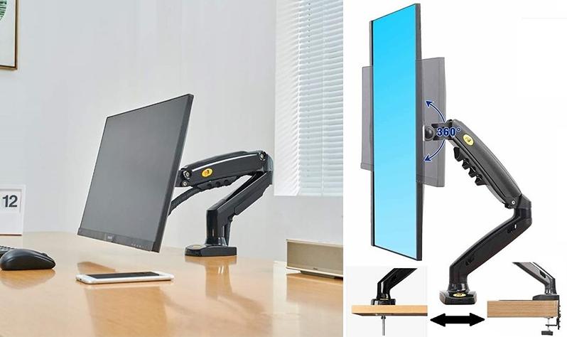 Kancelársky stolný držiak monitora NB F80B