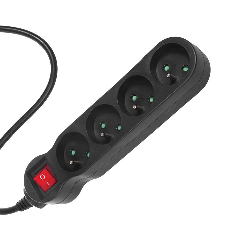 Predlžka 1,4m 4x zásuvka - Fiber Mounts PR14X4