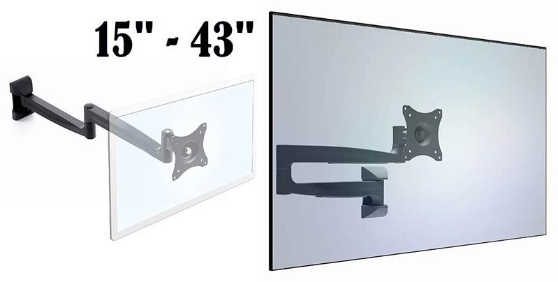 Nástenný držiak Tv monitora Edbak GDV121
