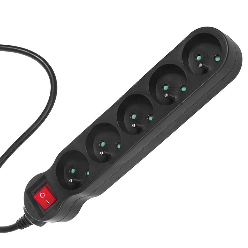 Predlžka 3m, 5x zásuvka - Fiber Mounts PR3X5