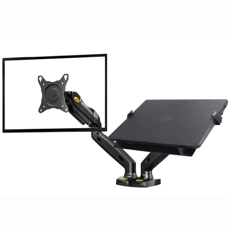 Fiber Mounts H3F160 - kancelársky držiak notebooku a monitora