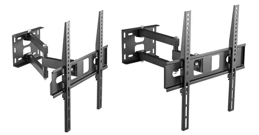 Sklopný a otočný držiak TV Fiber Mounts FM80