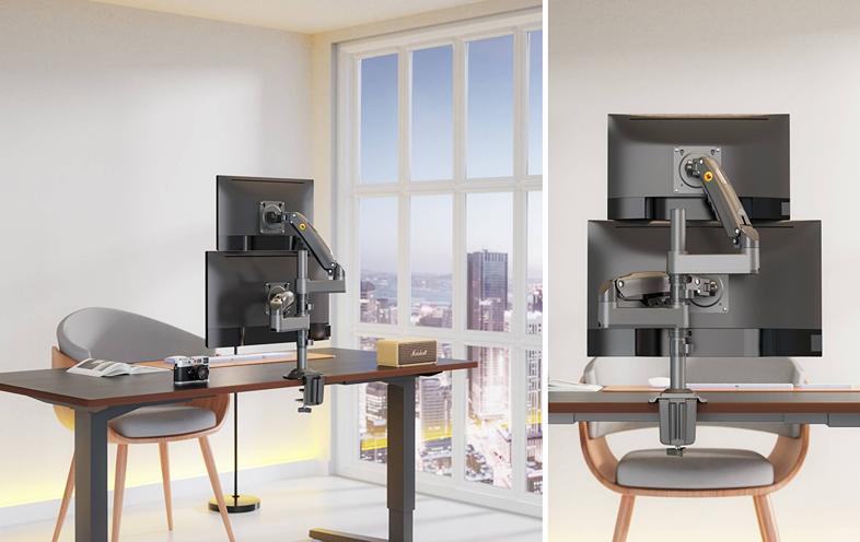 Kancelársky držiak 2 monitorov NB H180G