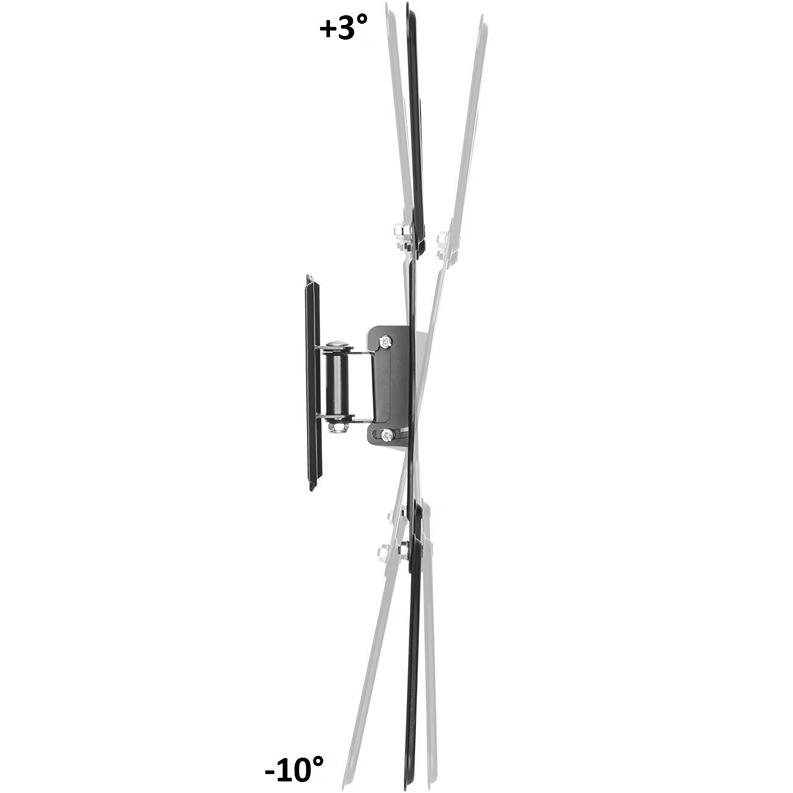 Otočný sklopný nástenný držiak monitora TV Fiber Mounts FM51