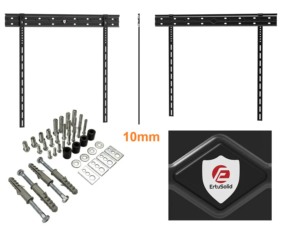 Fixný držiak TV ErtuSolid Ultra-10F