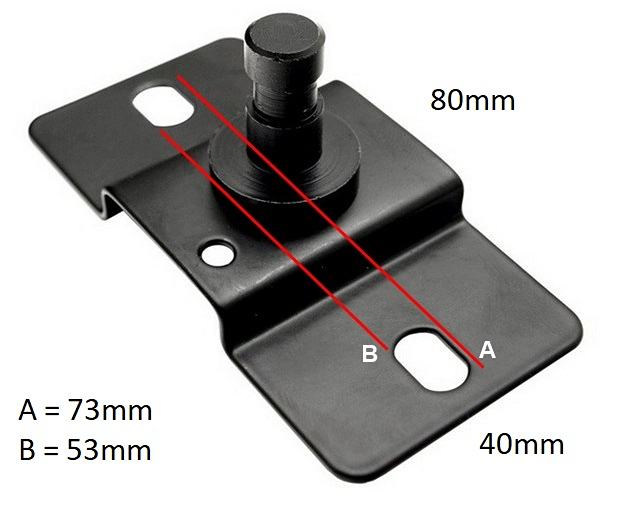 Držiaky na reproduktory Fiber Mounts M5C53