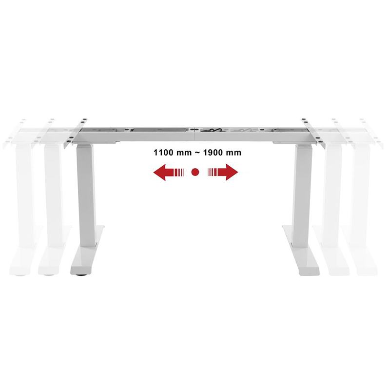 Elektrický dvojmotorový rám stola Ergosolid SR21W
