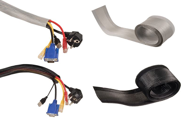 Organizátor na kabeláž Fiber Mounts M5C13 strieborná