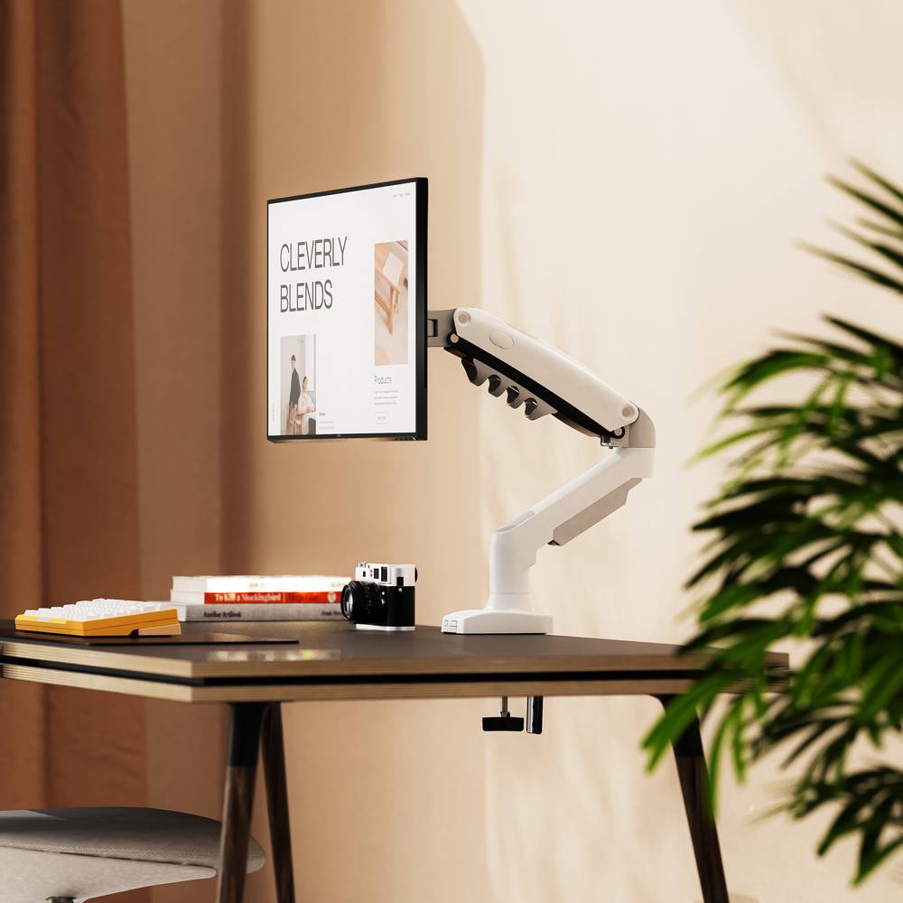 Držiak na monitor NB F80W biely