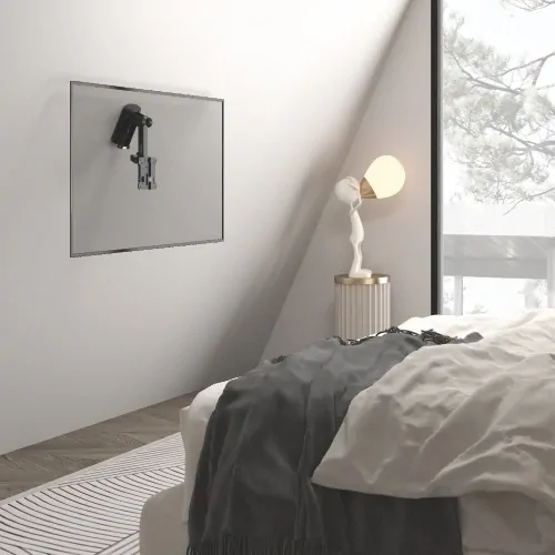 Ideálne riešenie pre zavesenie televízora na podkrovné steny Fiber Mounts REIZER