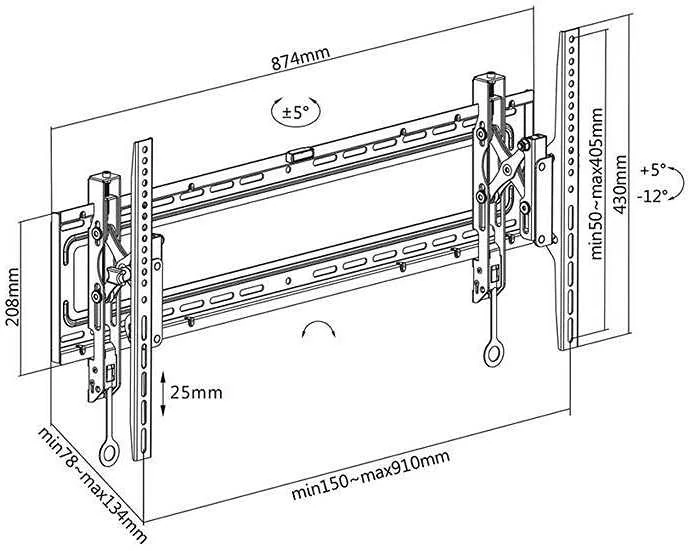 Držiak Tv Stell SHO 3630