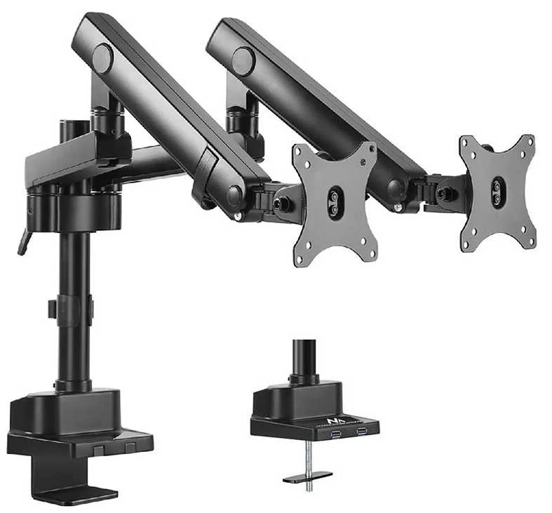 Stolný držiak na 2 monitory Fiber Mounts M8C12
