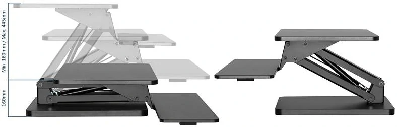 Podstava na monitor laptop Fiber Mounts M8C82