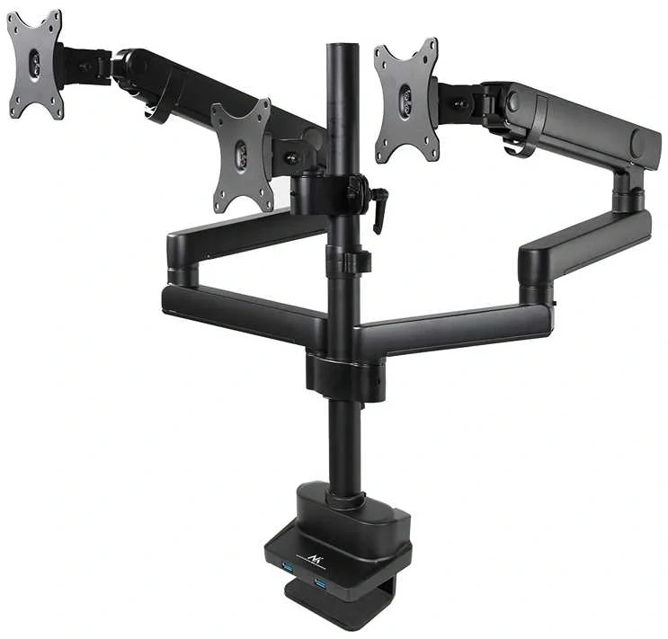 Profi stolný držiak na 3 monitory Fiber Mounts M8C11