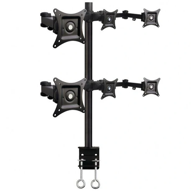 Stolový držiak na 6 monitorov Fiber Mounts FM16