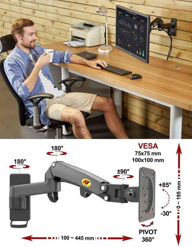 Televízny držiak NB F150