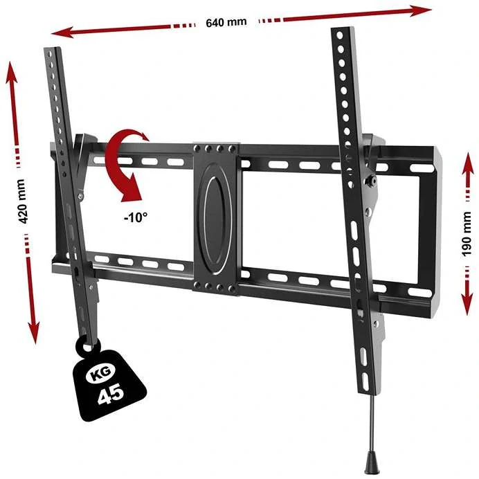 Sklopný držiak TV Ergosolid Satt-2