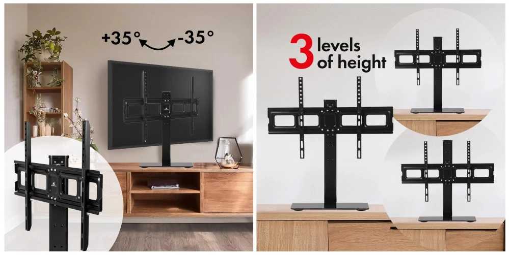 Stolný držiak na TV Fiber Mounts M3C86