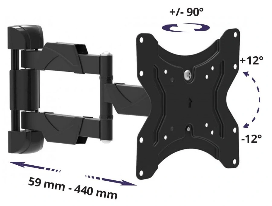 Držiak na televíziu Fiber Mounts M7C42