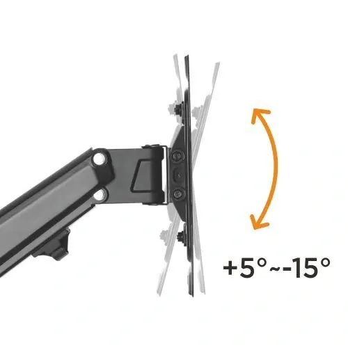 Polohovateľný držiak TV monitora Fiber Mounts Kalibr