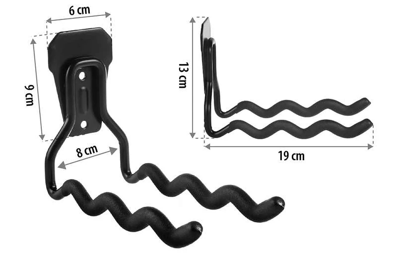 Nástenný držiak na bicykel alebo náradie Fiber Mounts M4C86